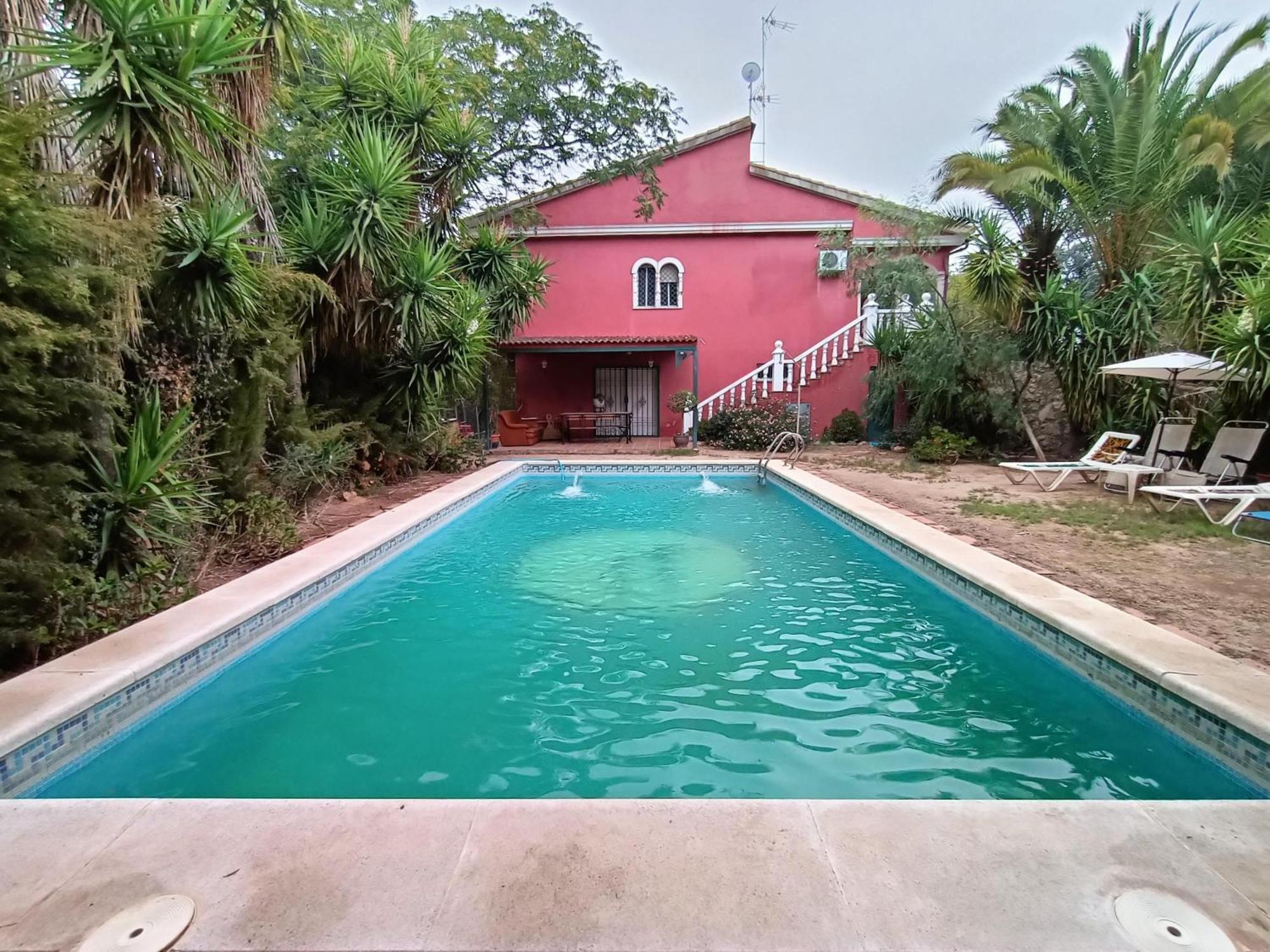 Casa Rural En El Campo Con Animales, Piscina Y Barbacoa Almodovar del Rio Luaran gambar